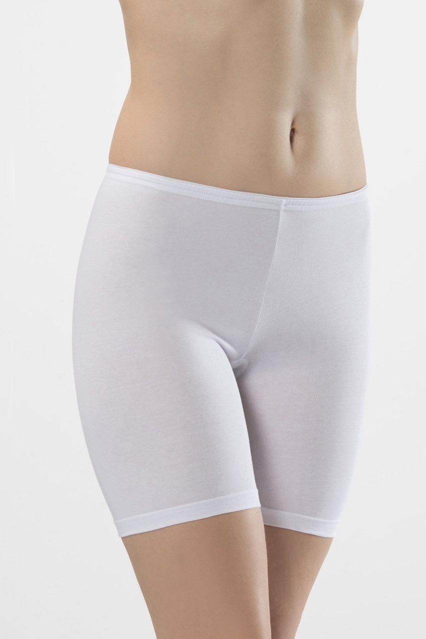 Likralı Uzun Paça Kadın Boxer Türen 980 - Beyaz