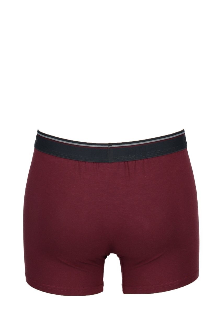 Modal Elastan Yumuşak Boxer NBB 735 - Bordo