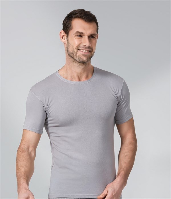 Namaldı Modal Elastan Bisiklet Yaka Erkek Fanila Namaldı 1181 - Görsel 4