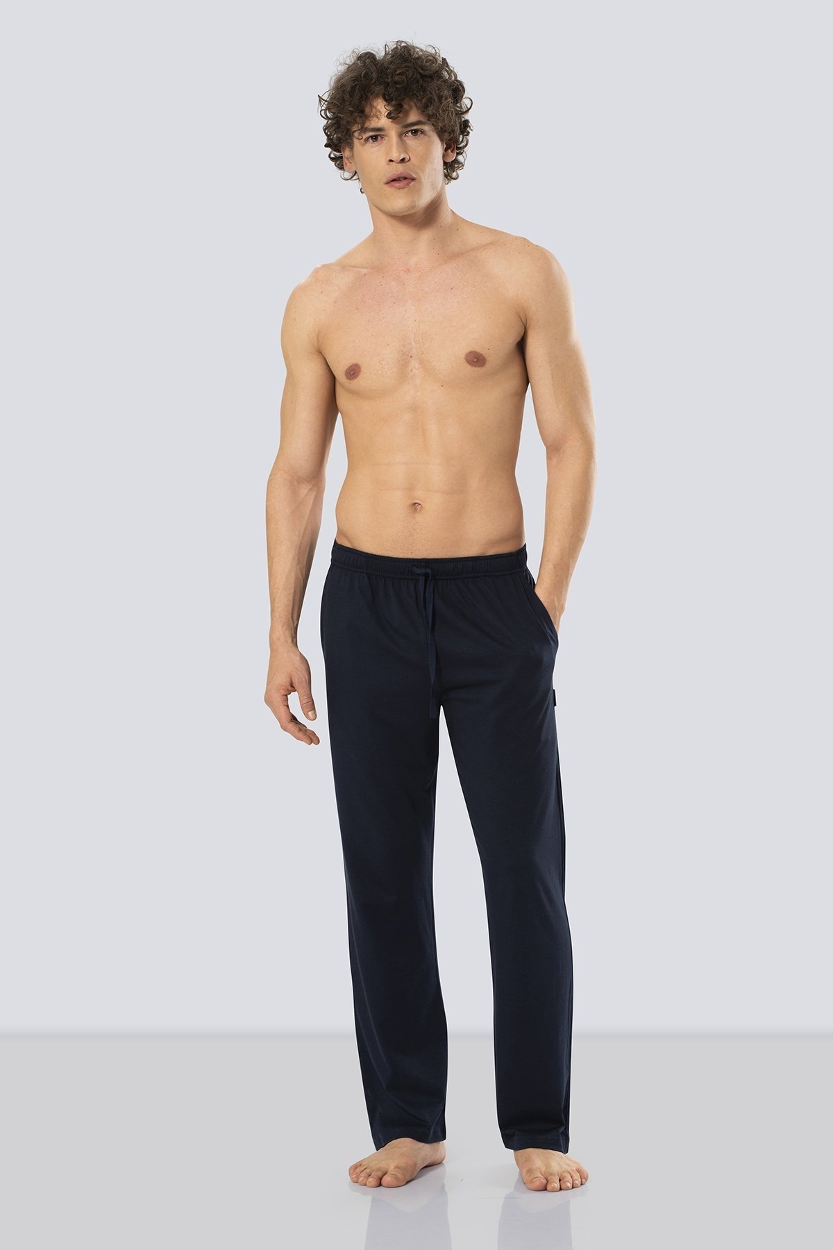 Modal Penye Pijama Alt Cacharel 2171 - Lacivert