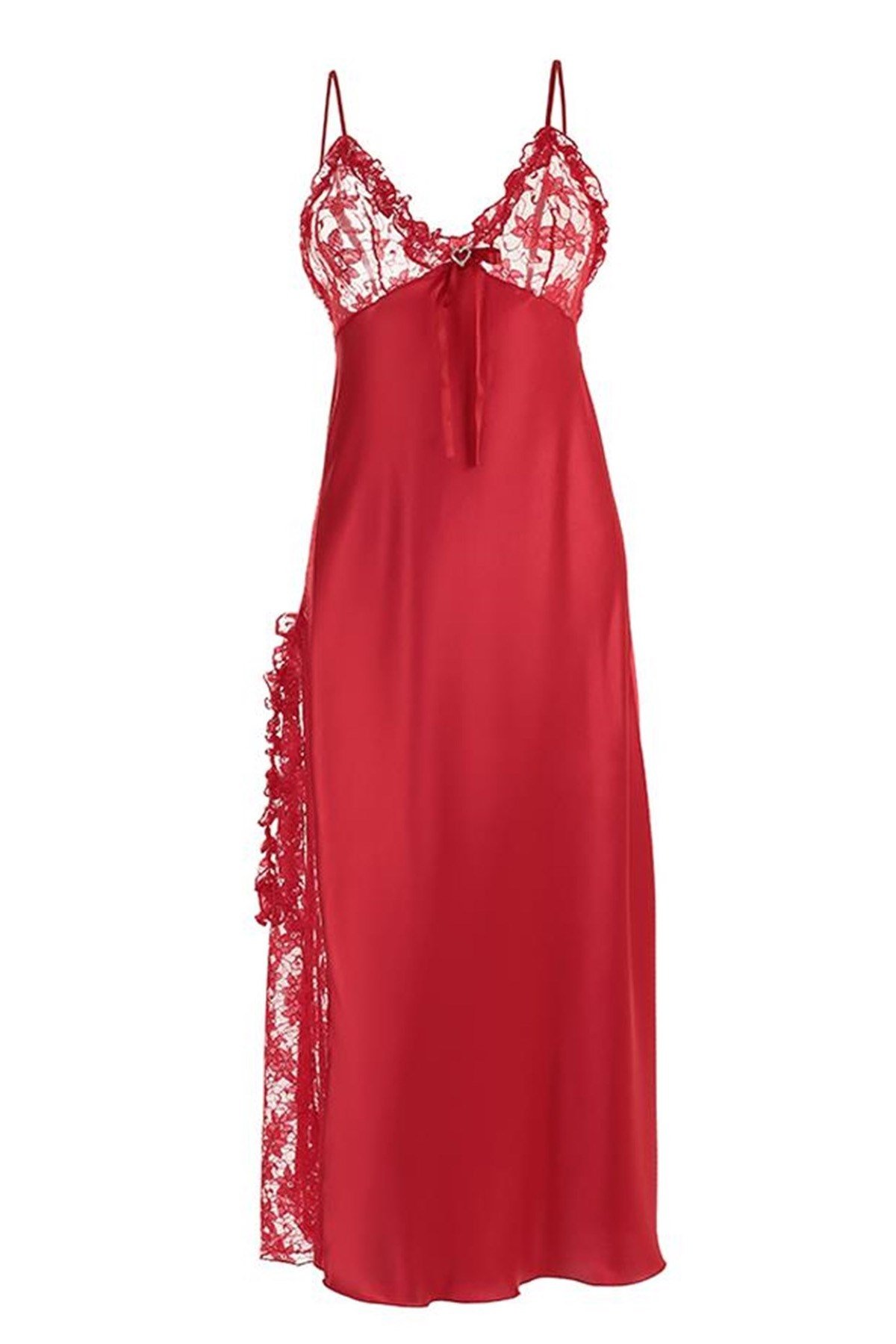 NBB Nefes Alan Polyamid Elastan Kadın Gecelik NBB 3704 - Görsel 6