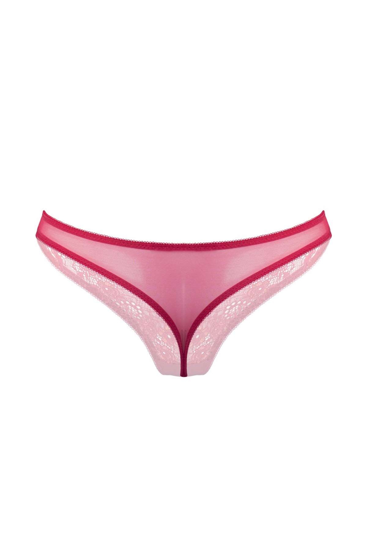 NBB Dantel Detaylı Push-Up Straplez Sütyen String Takım NBB 4440 - Görsel 3