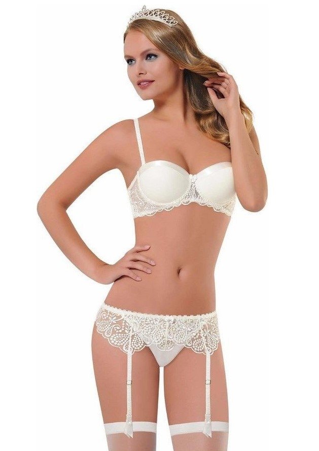 NBB Dantel Detaylı Jartiyer Takım Polyamid Likra NBB 4526