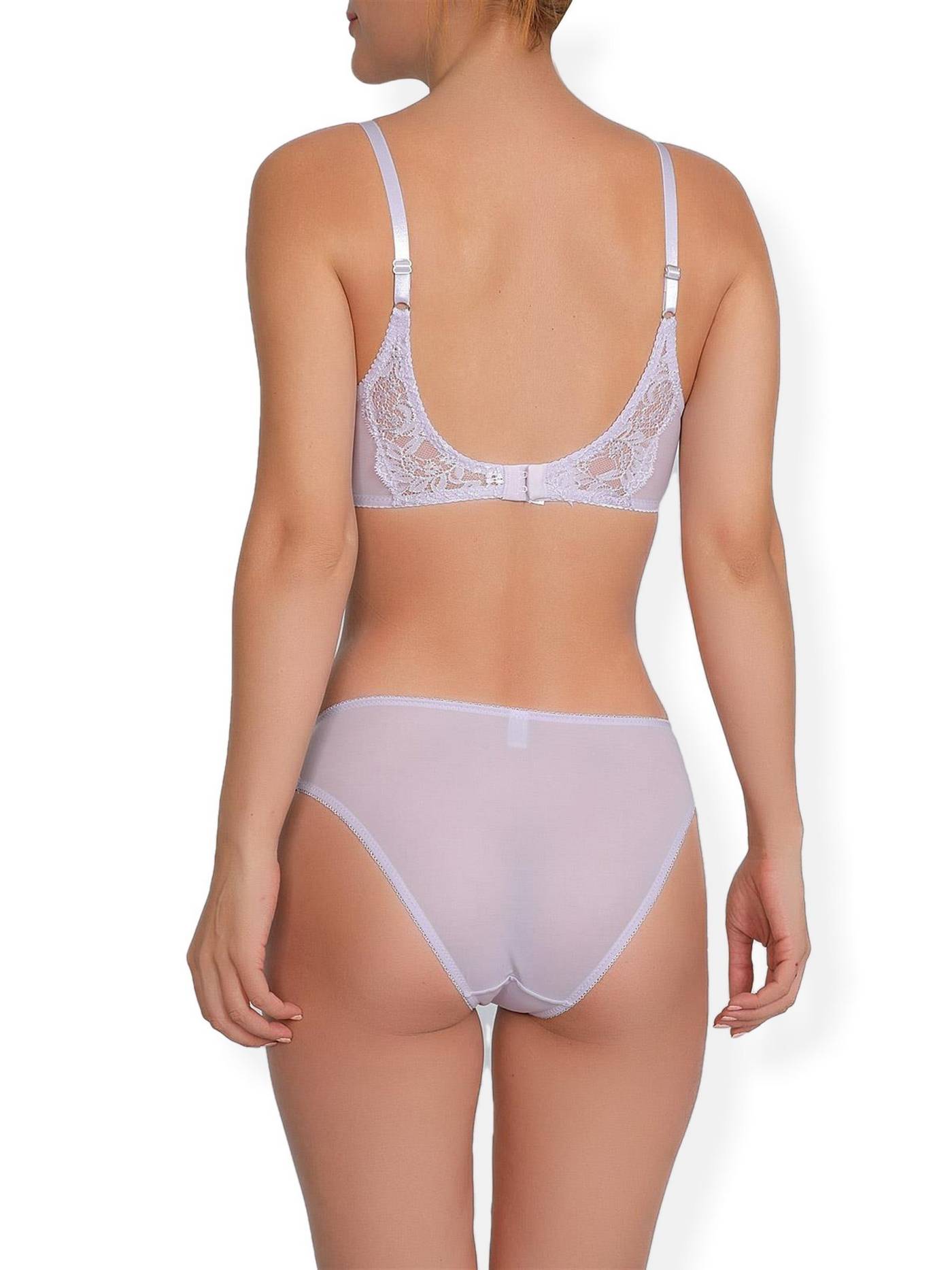 NBB Dantel Detaylı Destekli Sütyen Külot Takımı NBB 4493 - Görsel 2