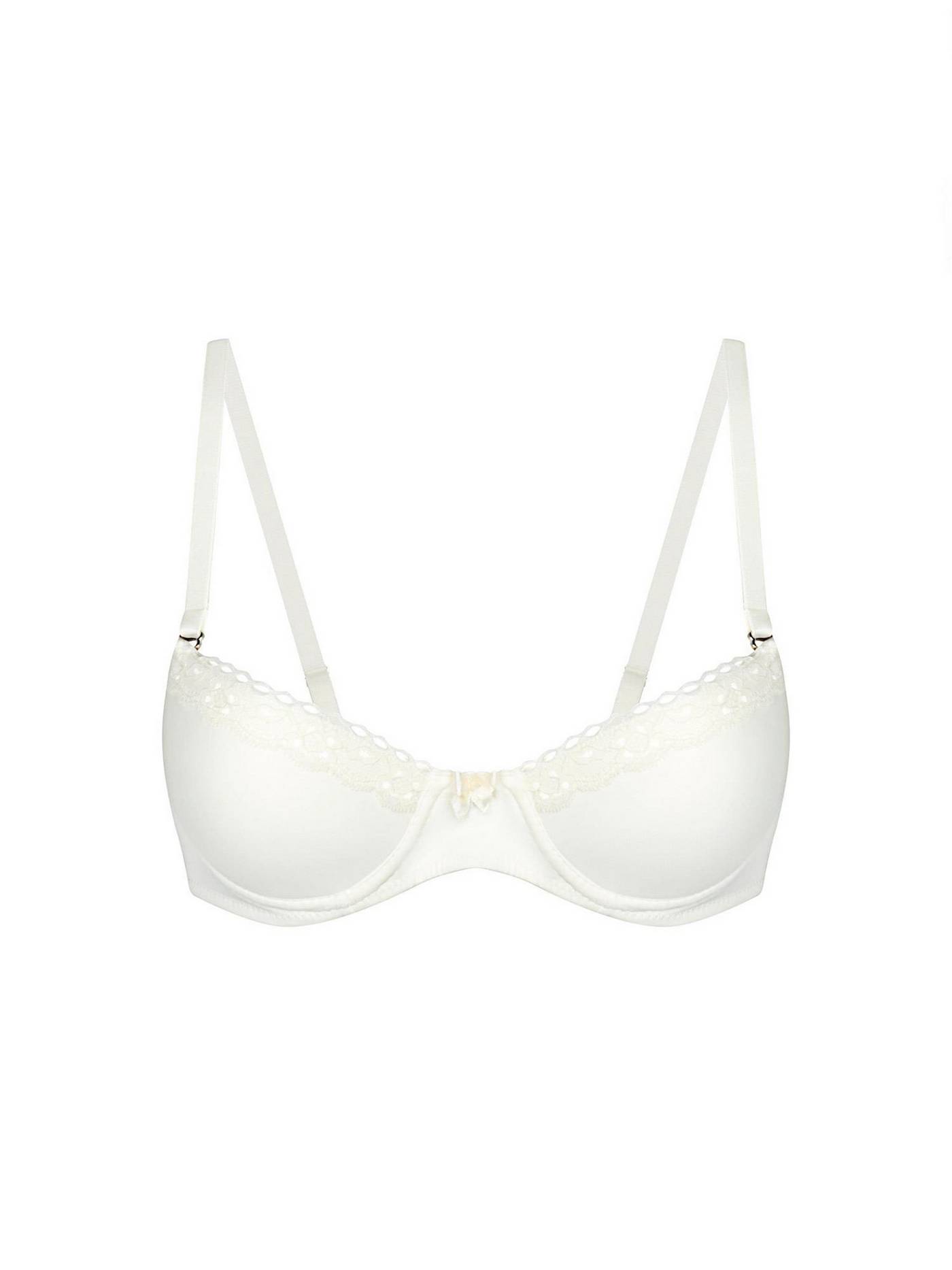 Çelik Balenli Destekli Yarım Kap Sütyen NBB 3591 - Ekru