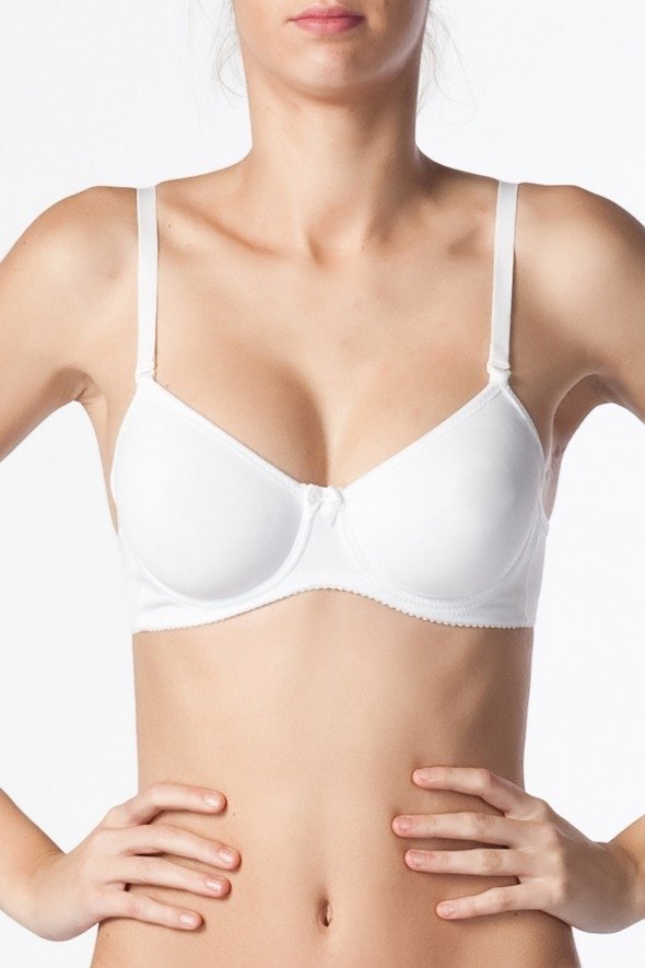 Tam Kap Toparlayıcı Sütyen NBB 3533 - Beyaz