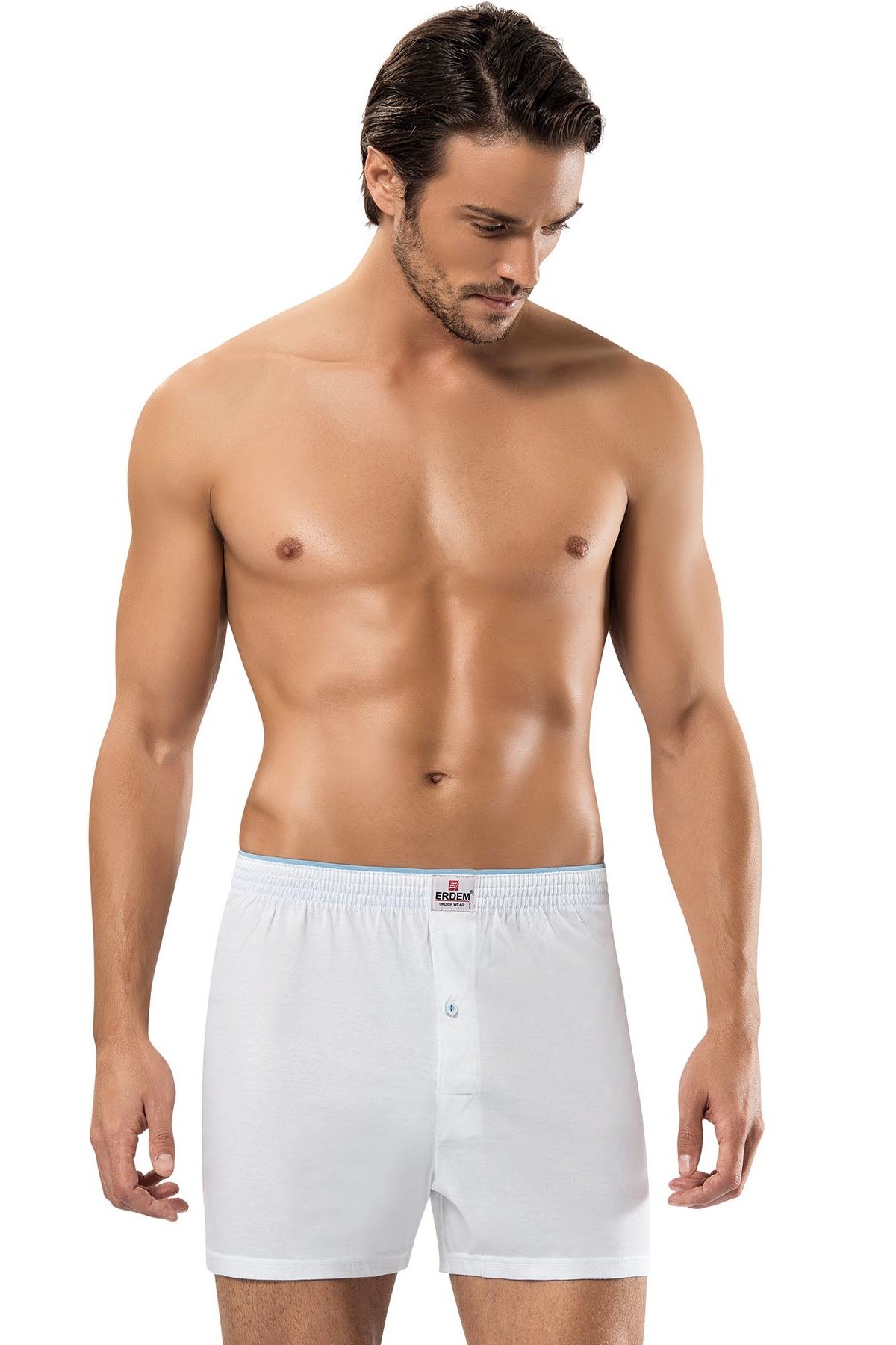 Erdem Pamuklu Esnek Bel Lastiği Erkek Boxer Erdem 1400 - Görsel 3