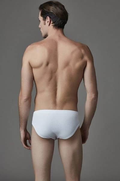 Pamuklu İnce Slip 2'li Set Eros 040 - Beyaz