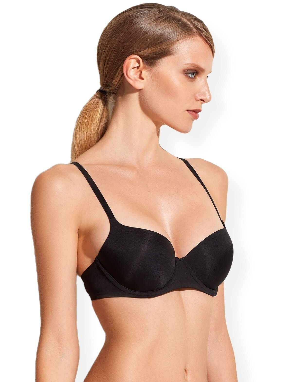 Pierre Cardin Felecia Desteksiz Sütyen 6100 - Siyah
