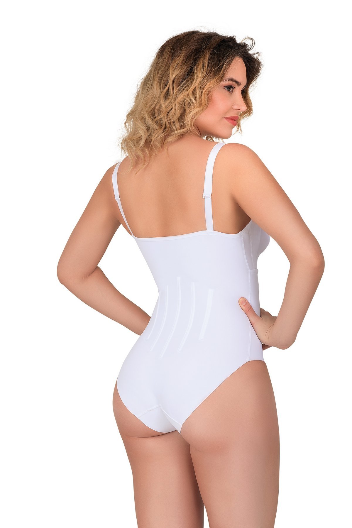 Sırt Destekli Lazer Emzirme Korse Emay 2944 - Beyaz