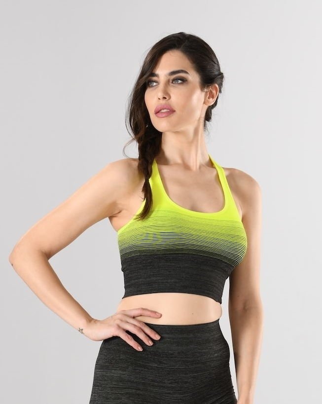 Miss Fit Dikişsiz Performans Kumaşlı Sporcu Büstiyer Miss Fit 11177 - Görsel 5