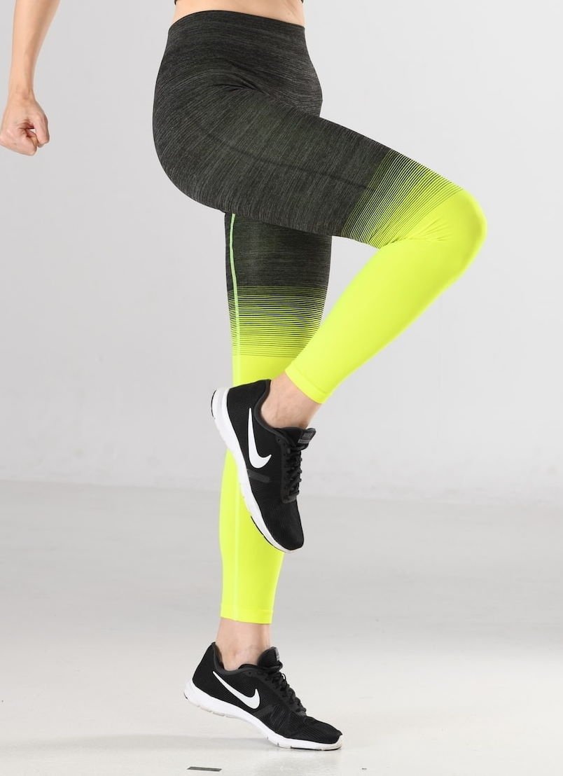Dört Yönlü Esnek Kadın Tayt Fitness Miss Fit 35547 - MultiColor