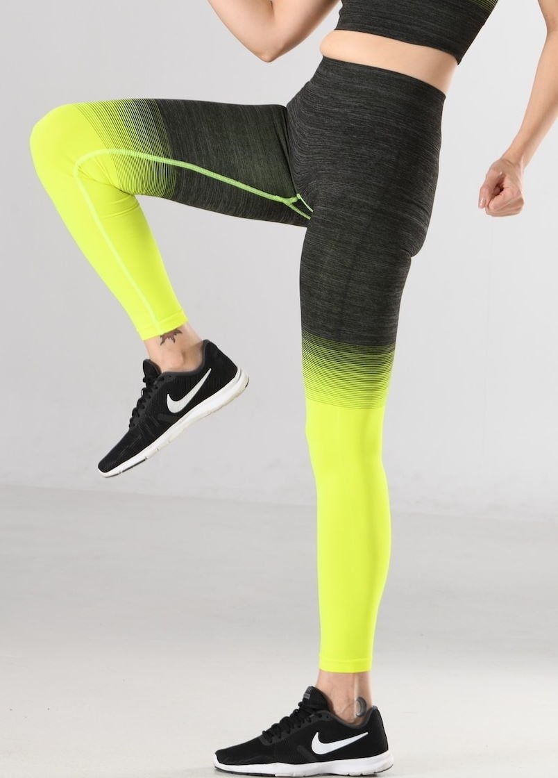 Dört Yönlü Esnek Kadın Tayt Fitness Miss Fit 35547 - MultiColor