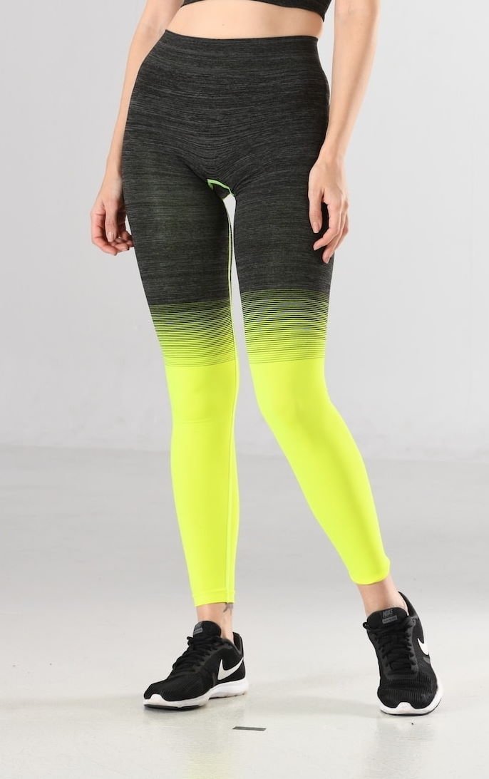 Dört Yönlü Esnek Kadın Tayt Fitness Miss Fit 35547 - MultiColor