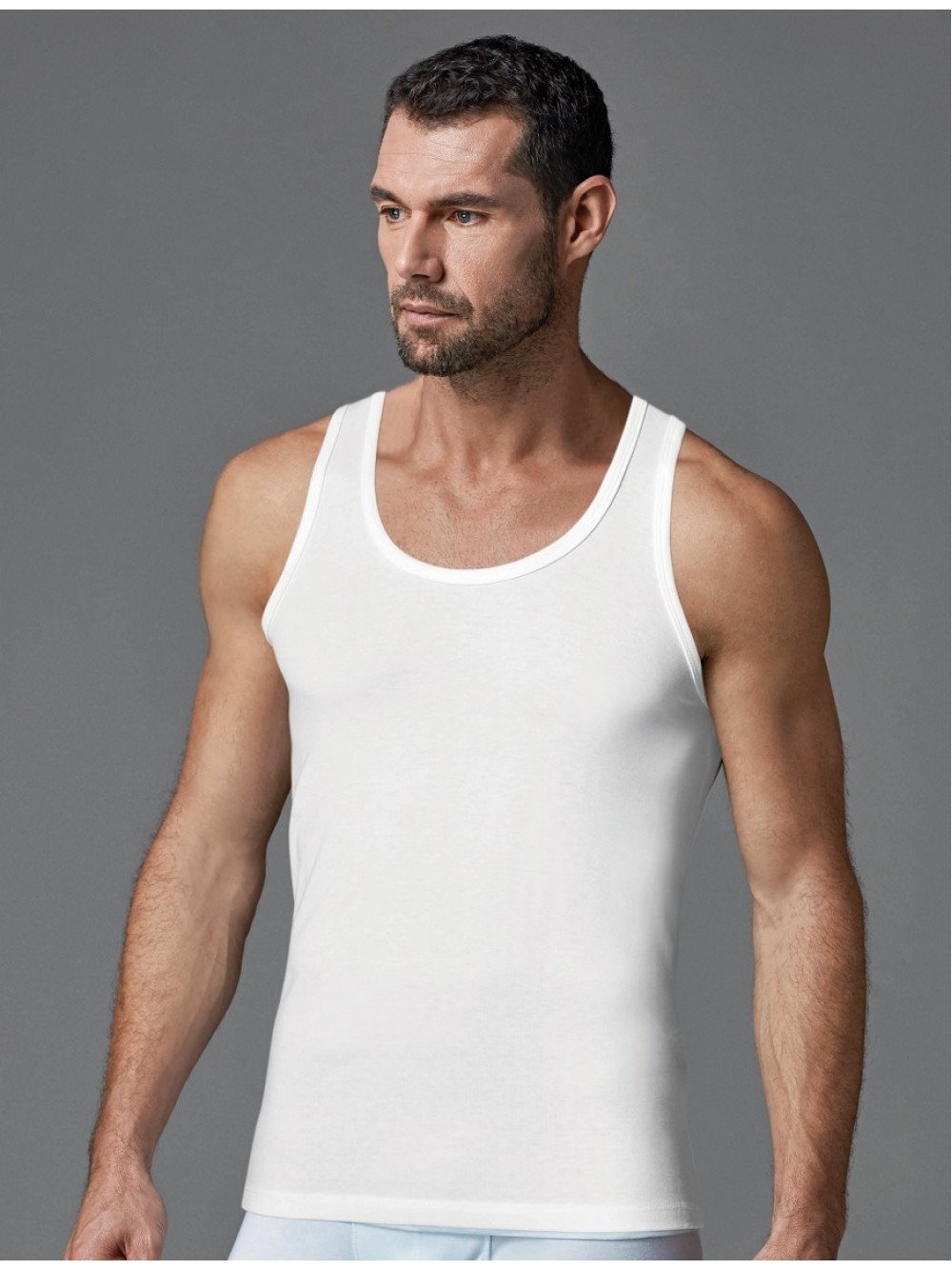 Fırçalı İç Yüzey Esnek Termal Atlet Dagi 6140 - Ekru