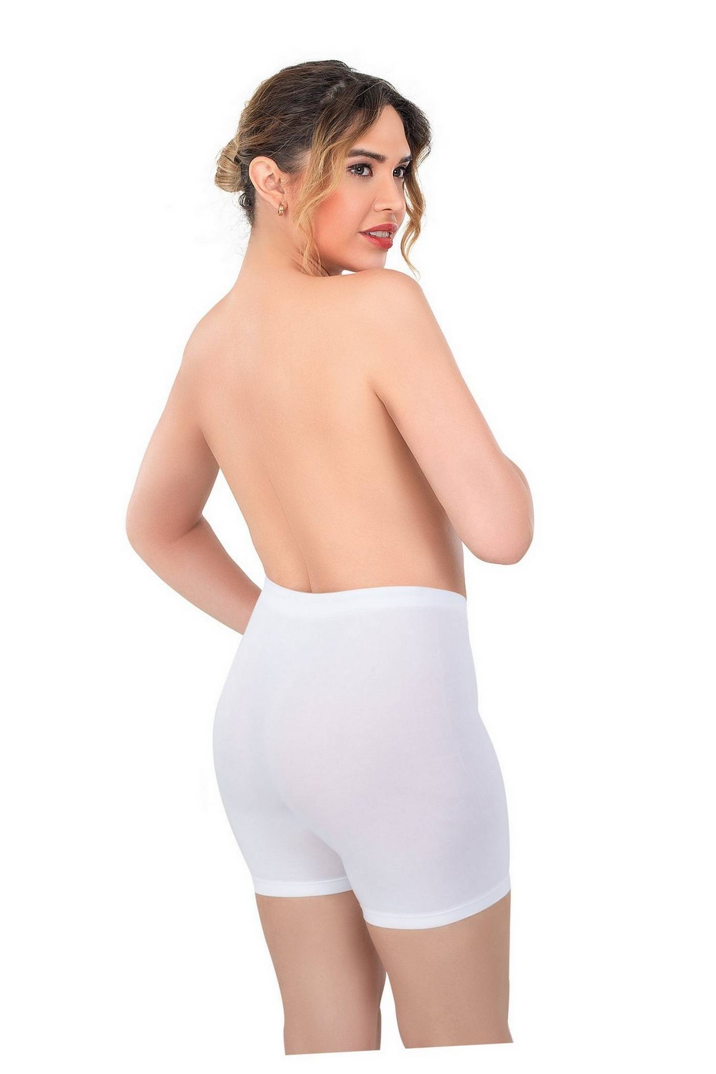 Uzun Paçalı Konforlu Boxer Emay 3003 - Beyaz