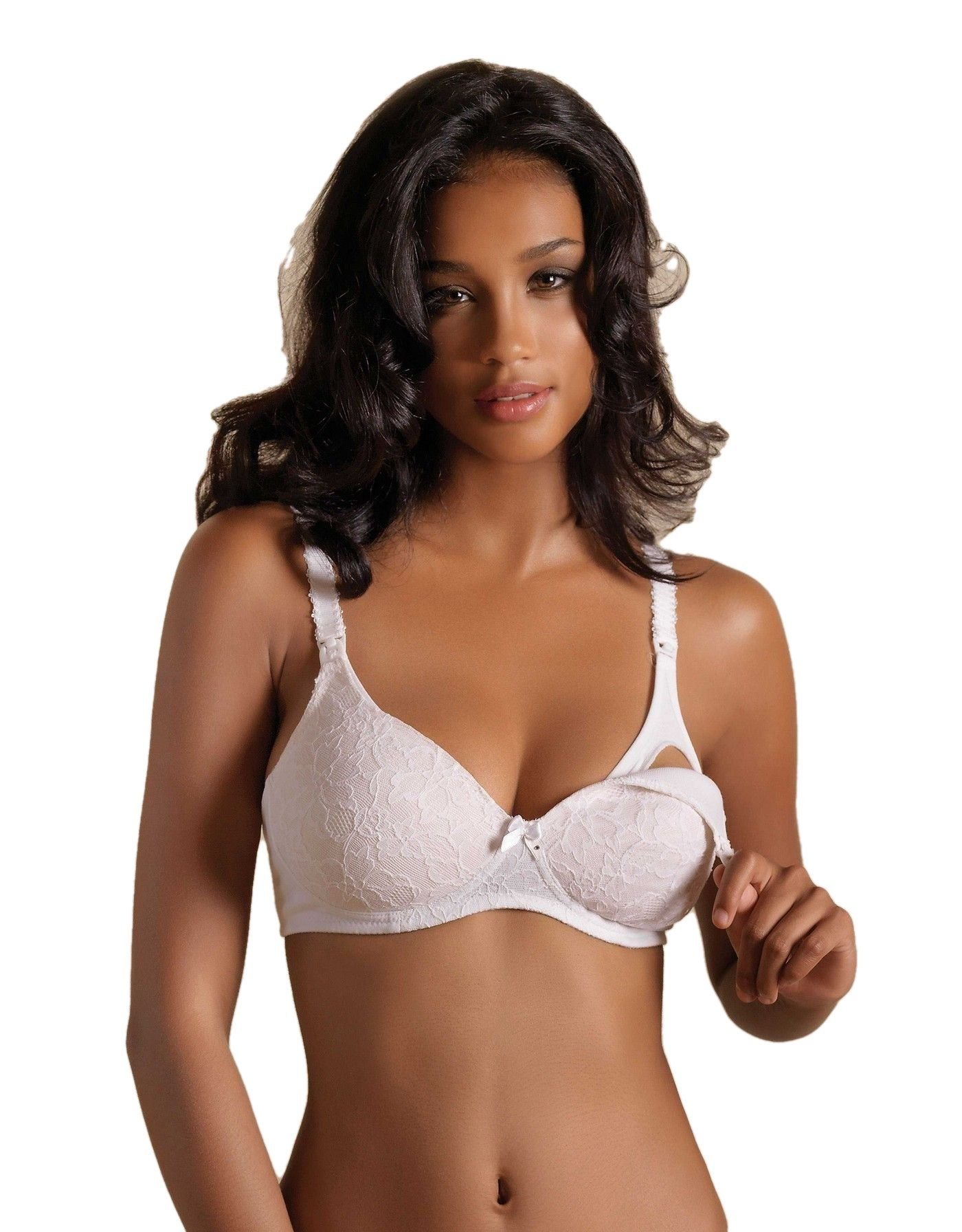 Pamuklu Astar Emzirme Sütyeni Yeni İnci 1652 - Beyaz