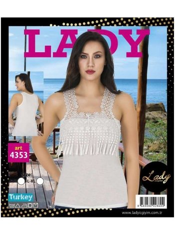 Nefes Alabilir Ten Renkli Bluz Lady 4353