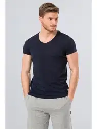 Pamuklu Ribana Slim Fit Erkek Atlet Cacharel 2170