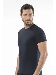 Pamuklu Ribana Kısa Kollu Atlet Cacharel 1307