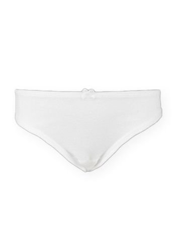 Esnek Bel Lastiği ve Tam Pamuklu Çocuk Bikini Çift Kaplan 400