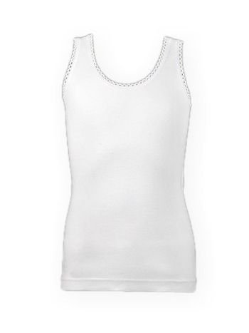 Pamuklu Geniş Askılı Atlet Çocuk Çift Kaplan 500