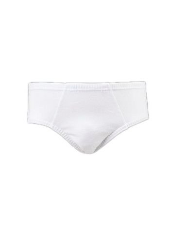 Pamuklu Yumuşak Lastikli Erkek Çocuk Külot Çift Kaplan 740