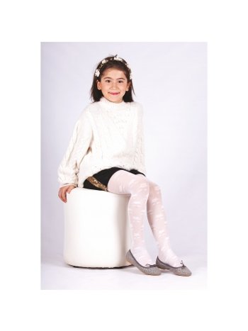 Pamuklu Kaydırmaz Taban Çocuk Külotlu Çorap Daymod 2125111