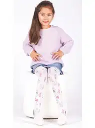 Pamuklu Kaydırmaz Çocuk Külotlu Çorap Daymod 2125080