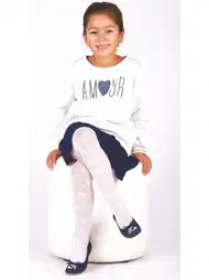 Pamuklu Kaydırmaz Taban Külotlu Çorap Daymod 2122076