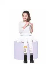 Yüksek Pamuklu Kaydırmaz Taban Çocuk Külotlu Çorap Daymod 2125106