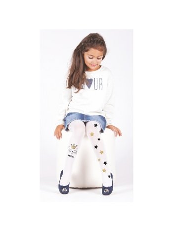 Yüksek Pamuk Oranı Kaydırmaz Taban Çocuk Külotlu Çorap Daymod 2125114