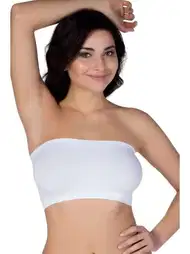 Dikişsiz Petli Straplez Sütyen Giyimi Form Angel 5313