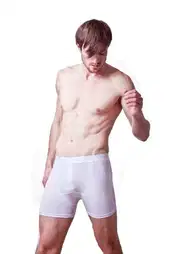 Pamuklu Düğmeli Lycra Boxer Dono 1135