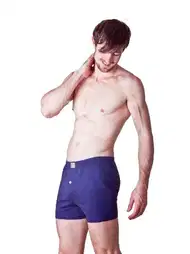 Pamuklu Düz Dikişli Klasik Boxer Dono 1110