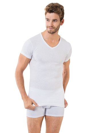 Ribana V Yaka Koton Erkek Atlet Öztaş 1049