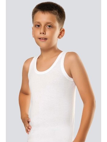 Pamuklu Esnek Kesim Erkek Çocuk Atlet Türen 303