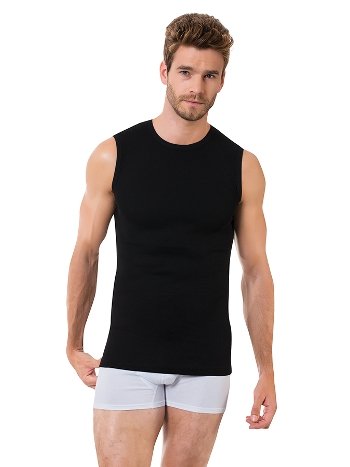 Ribana Kolsuz Sıfır Yaka Erkek Atlet Öztaş 1044