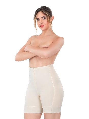 Fermuarlı Paçalı Pop Up Korse Siyah Emay 2838