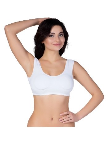 Kalın Askılı Pedli Büstiyer Form Angel 5319