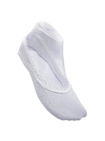 Dantelli Pamuklu Beyaz Külotlu Çorap ITALIANA 0986