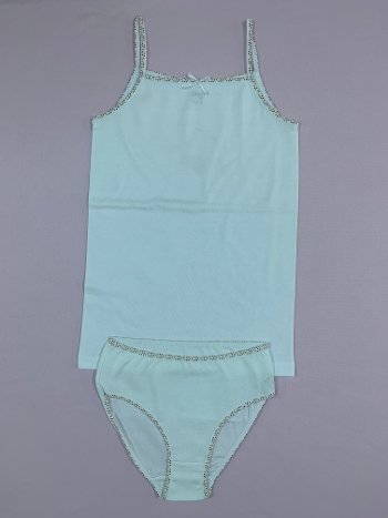 Pamuklu Esnek Bel Lastiği Kız Çocuk Külot Takımı Öztaş 4028