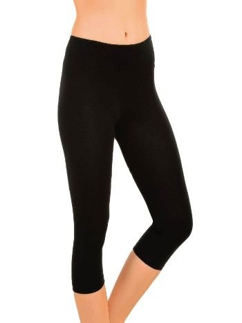 Yüksek Bel Pamuklu Likralı Kapri Tayt Lady 800