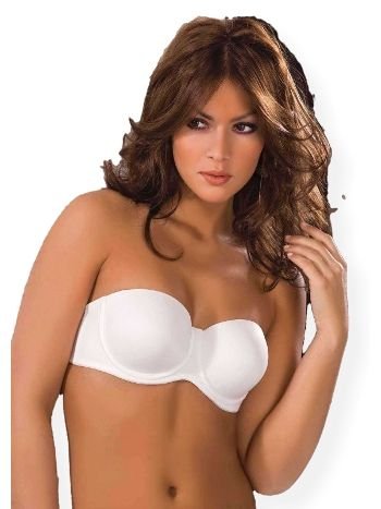 Silikon Bantlı Straplez Sütyen Le Jardin 7035