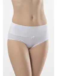 Yüksek Bel Esnek Külot 2'li Paket Türen 964