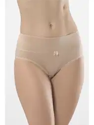 Yüksek Bel Destekli Likralı Külot  Türen 964