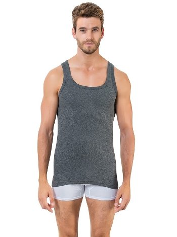 Ribana Pamuklu Kısa Kollu Erkek Atlet Öztaş 1025