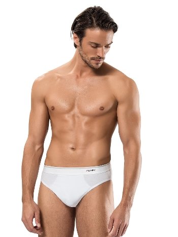 Pamuklu Yüksek Bel Erkek Slip 3'lü Set Erdem 1340