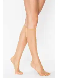 Süper İnce 15 Denye Dizaltı Çorap Penti 0374