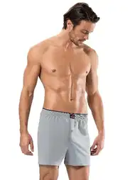 Pamuklu Esnek Bel Lastiği Erkek Boxer Erdem 1400